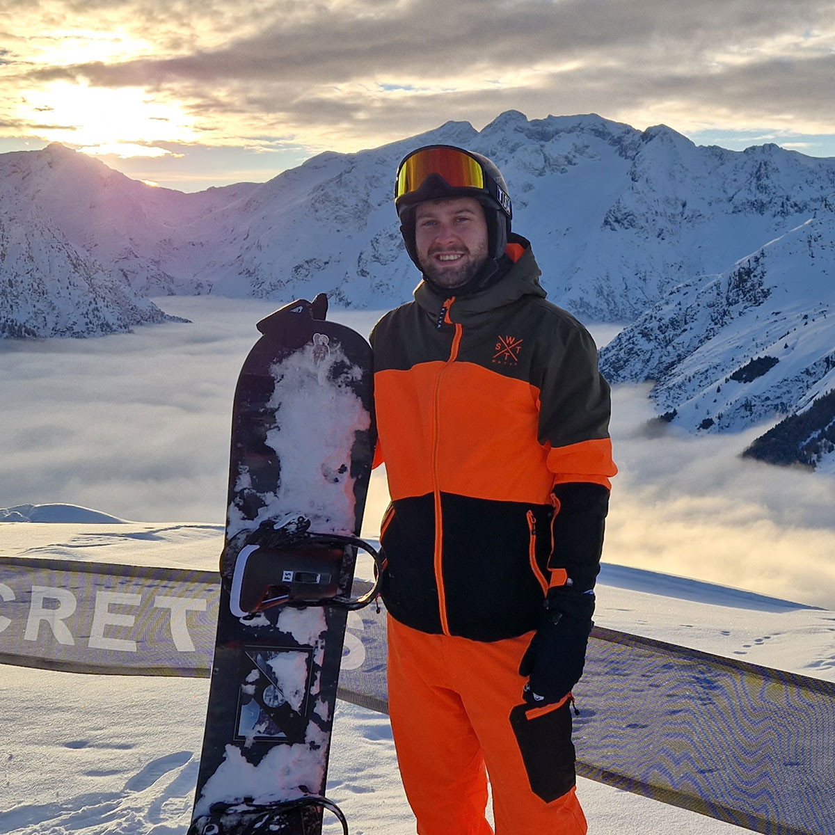 Matt Snowboarding